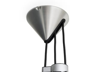 Lampadario regolabile 43 cm Compass  - Alluminio spazzolato - HAY