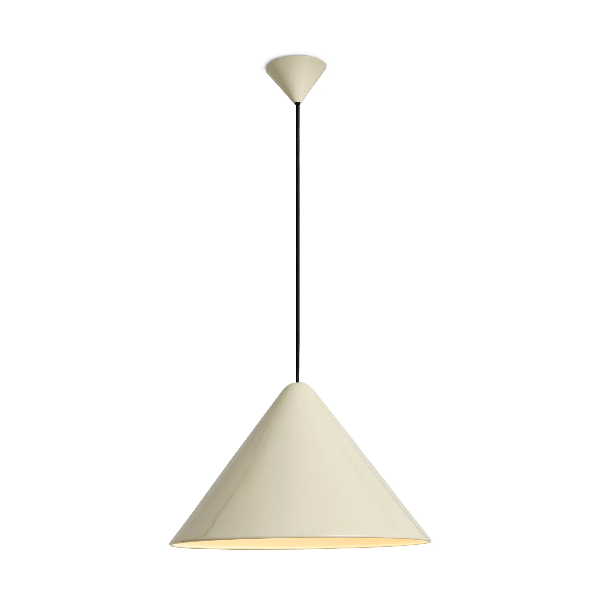 Lampadario regolabile 43 cm Compass , Oyster white HAY