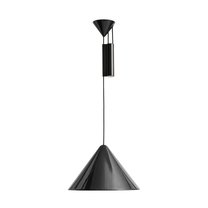 Lampadario regolabile 43 cm Compass , Soft black HAY