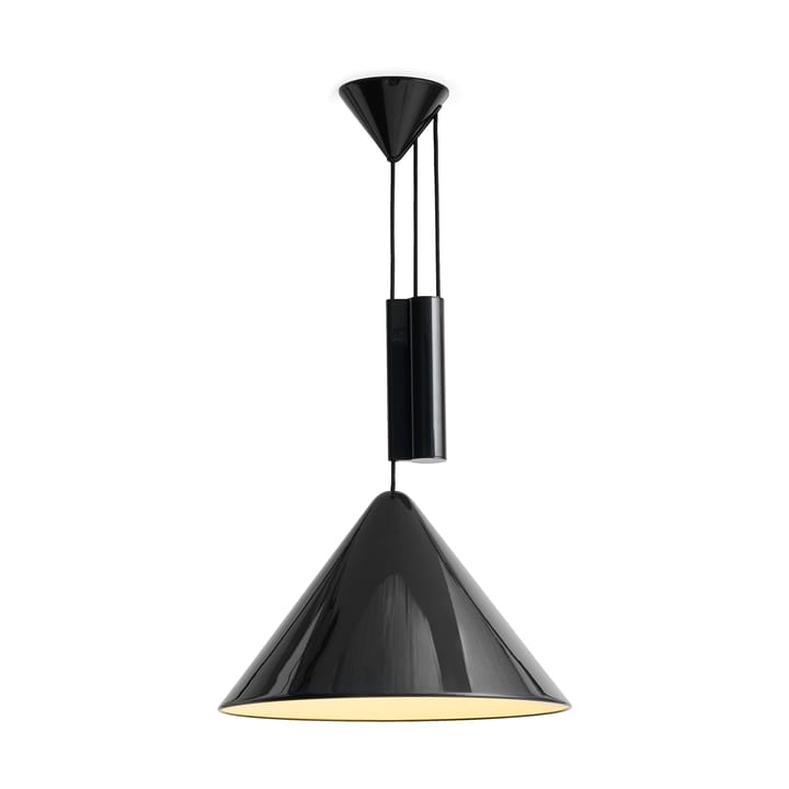 Lampadario regolabile 43 cm Compass , Soft black HAY