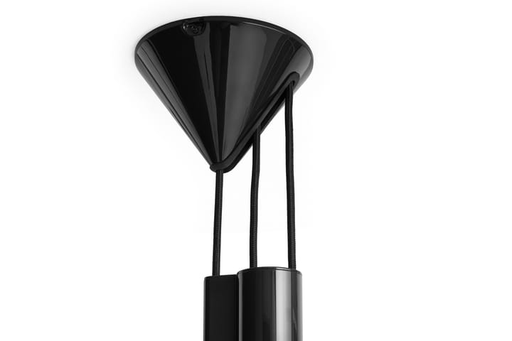 Lampadario regolabile 43 cm Compass , Soft black HAY
