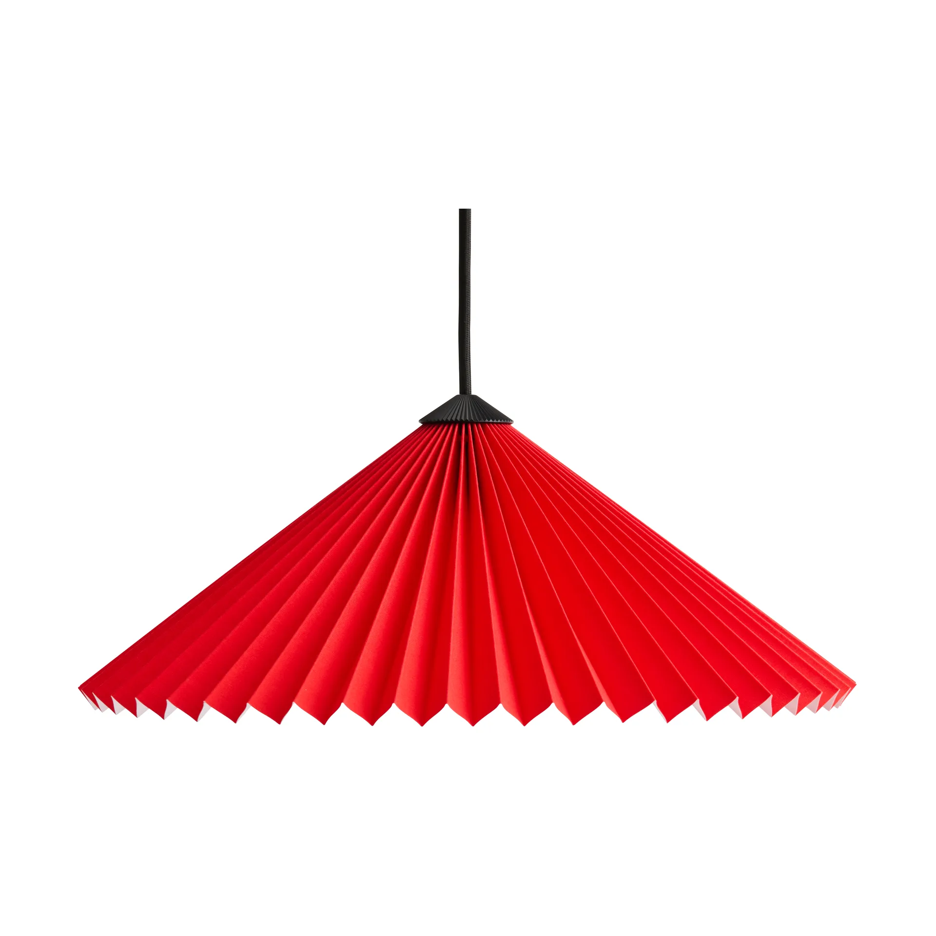 Matin Pendant lampada a sospensione 38x38 cm, Rosso acceso HAY