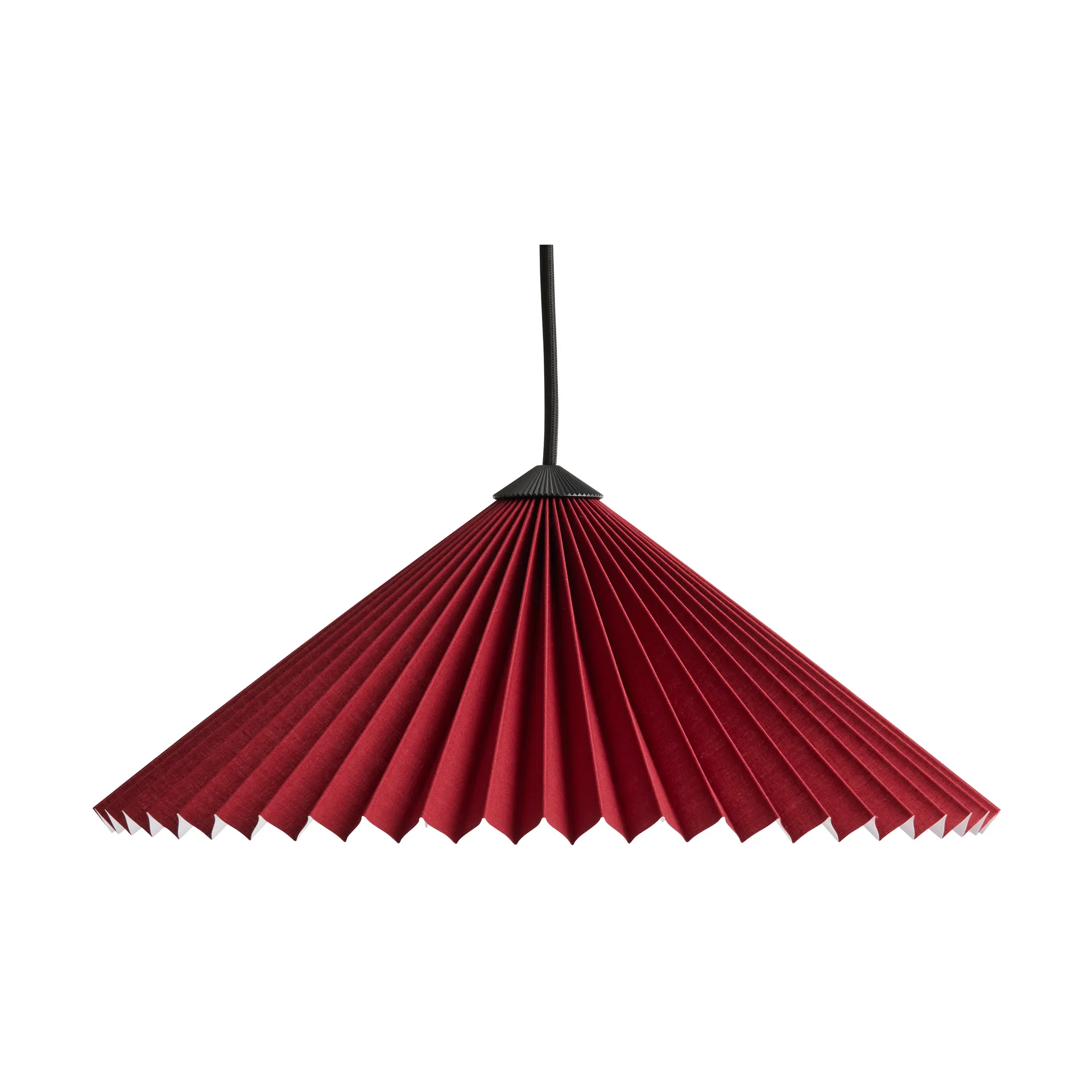 Matin Pendant lampada a sospensione 38x38 cm, Rosso ossido HAY