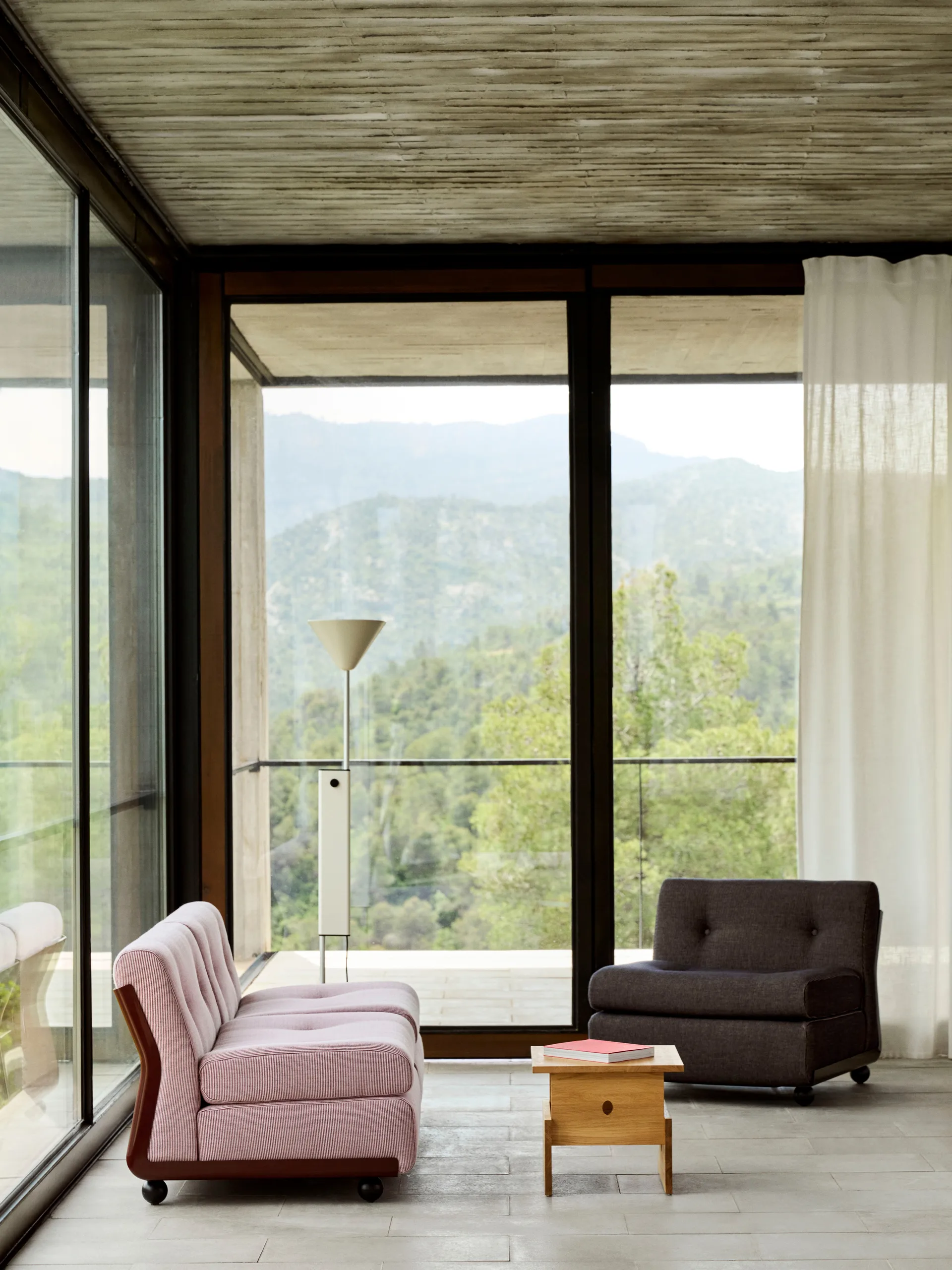 Modulo divano Amanta, Anthracite-yuma 1010, 1 posto/poltrona HAY