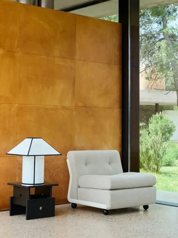 Modulo divano Amanta - Cream beige-story 102, 1-posto/poltrona - HAY