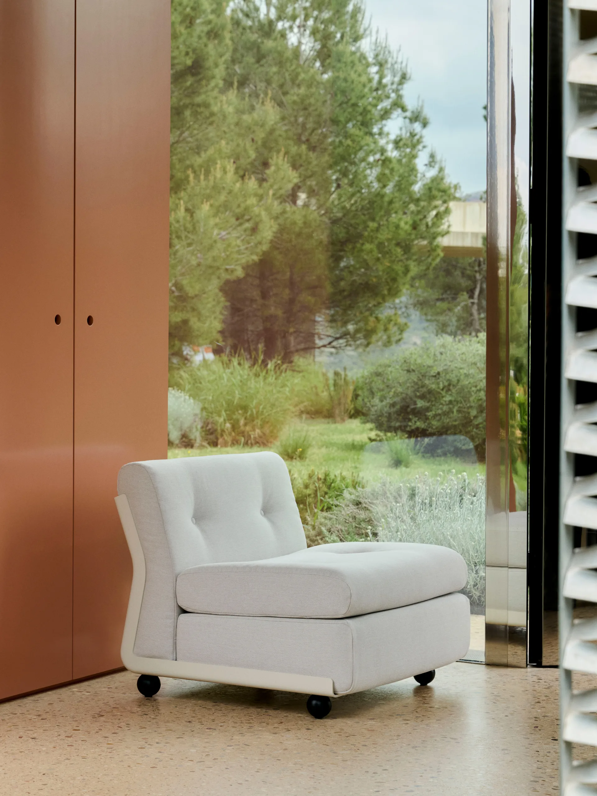 Modulo divano Amanta, Cream beige-story 102, 1-posto/poltrona HAY