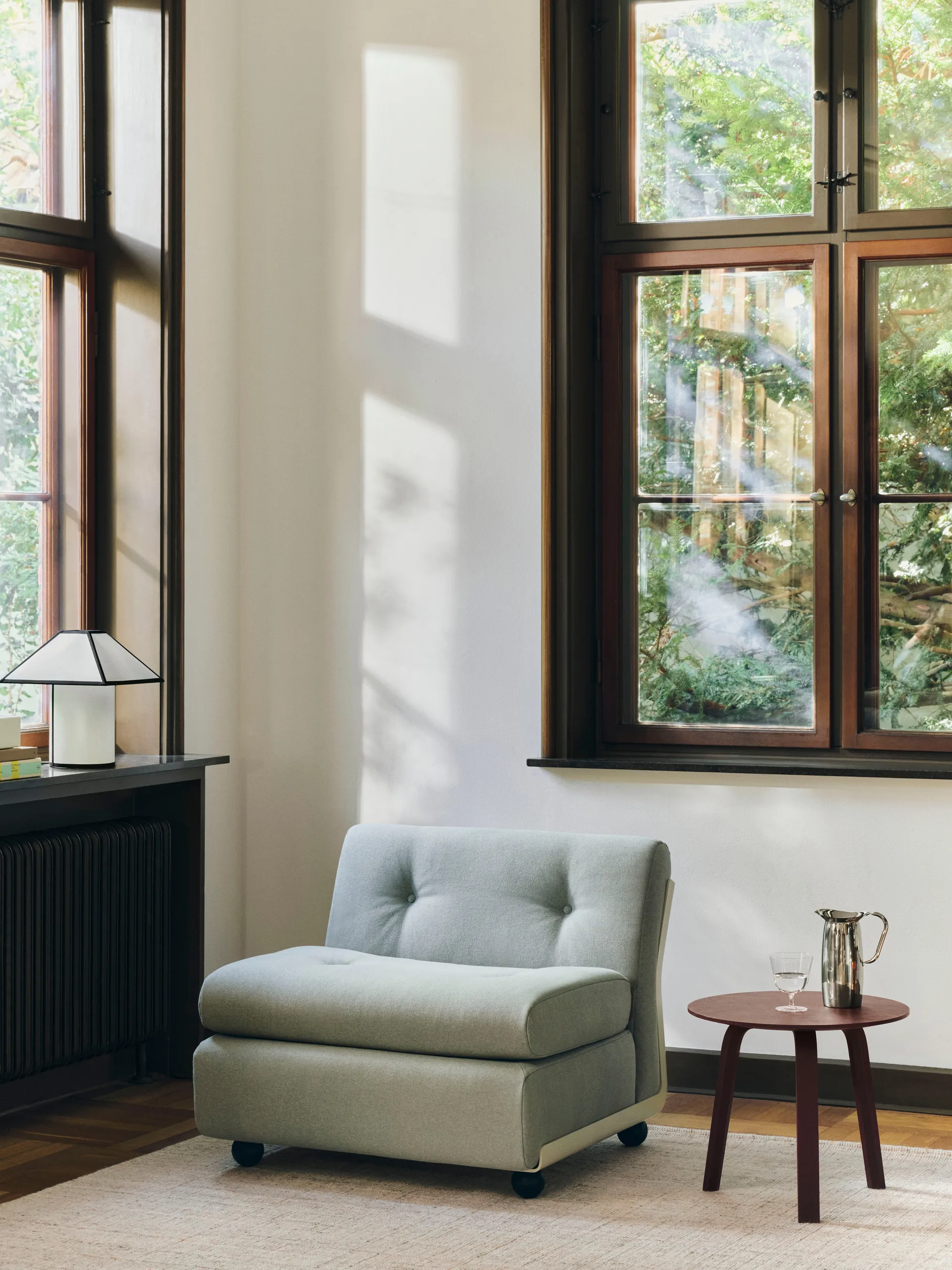 Modulo divano Amanta, Cream beige-story 102, 1-posto/poltrona HAY