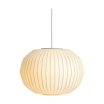 Nelson Bubble Angled sphere lampada a sospensione S - Bianco opaco - HAY