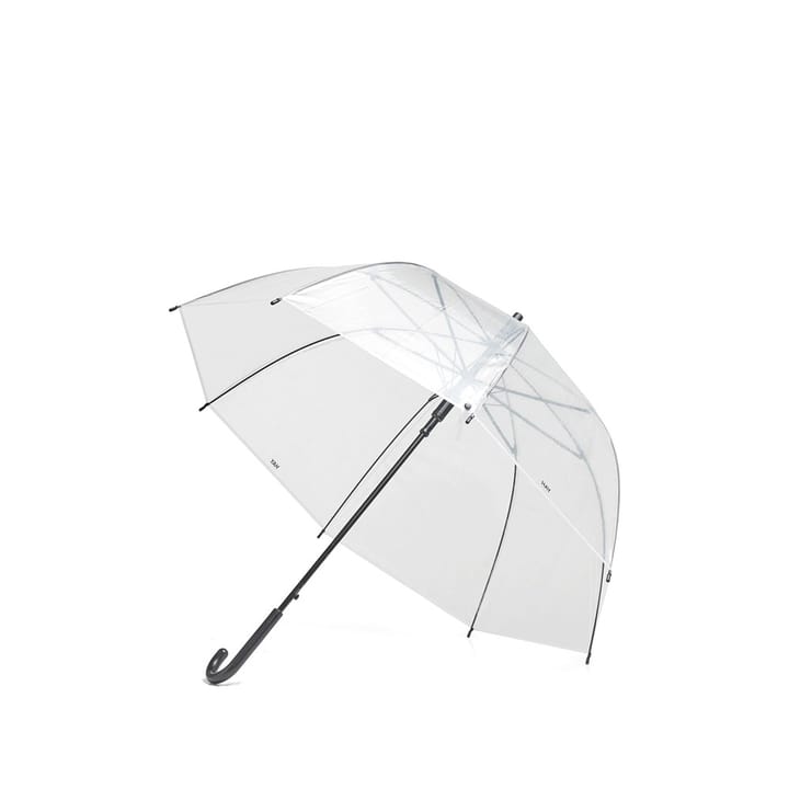 Ombrello Canopy - Clear, manico in alluminio nero - HAY