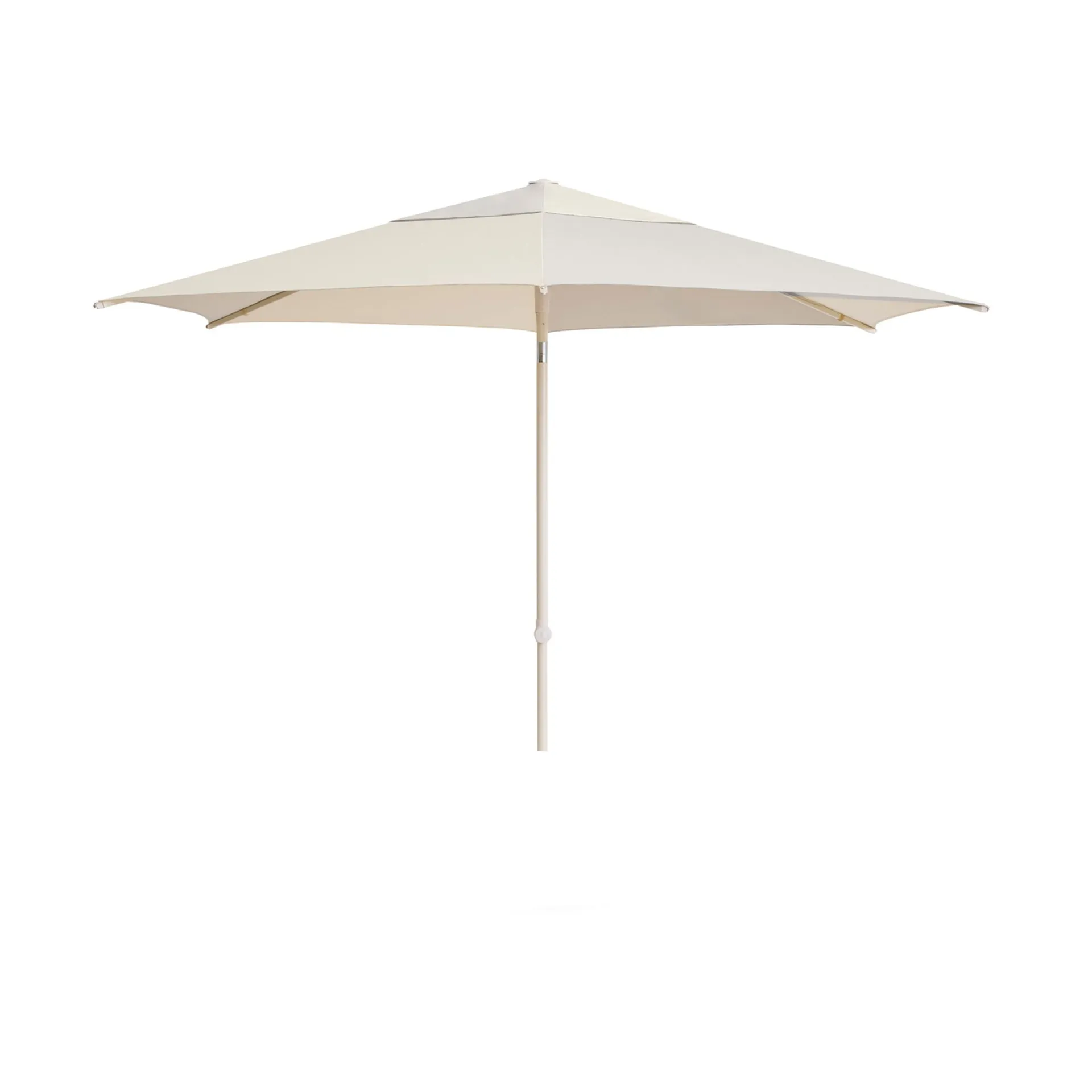 Ombrellone esagonale Terrazza, Off-white -grigio HAY