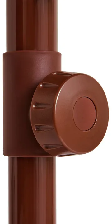 Ombrellone quadrato Terrazza - Off white-burgundy - HAY