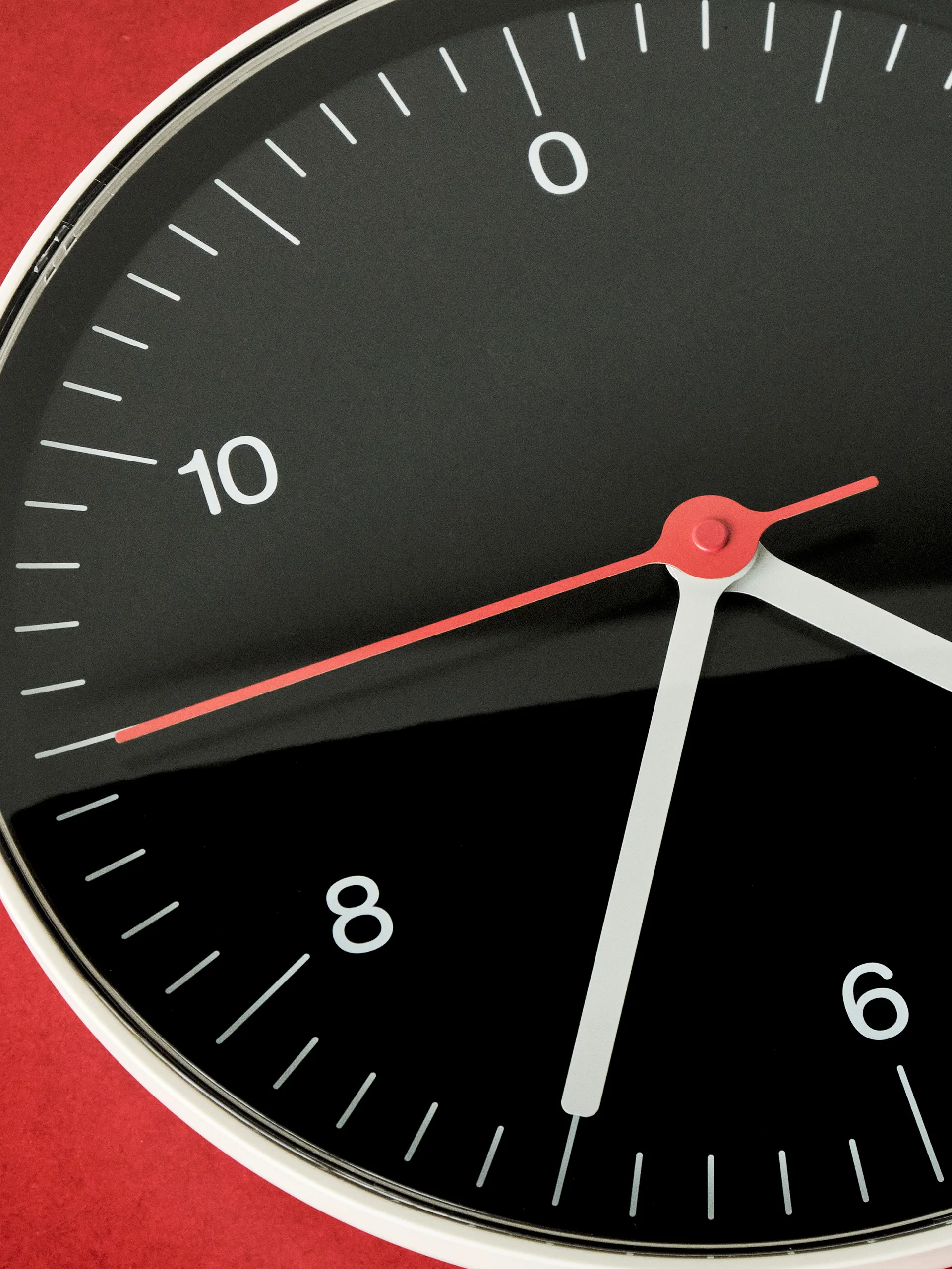 Orologio da parete Wall Clock Ø26,5 cm, Black HAY