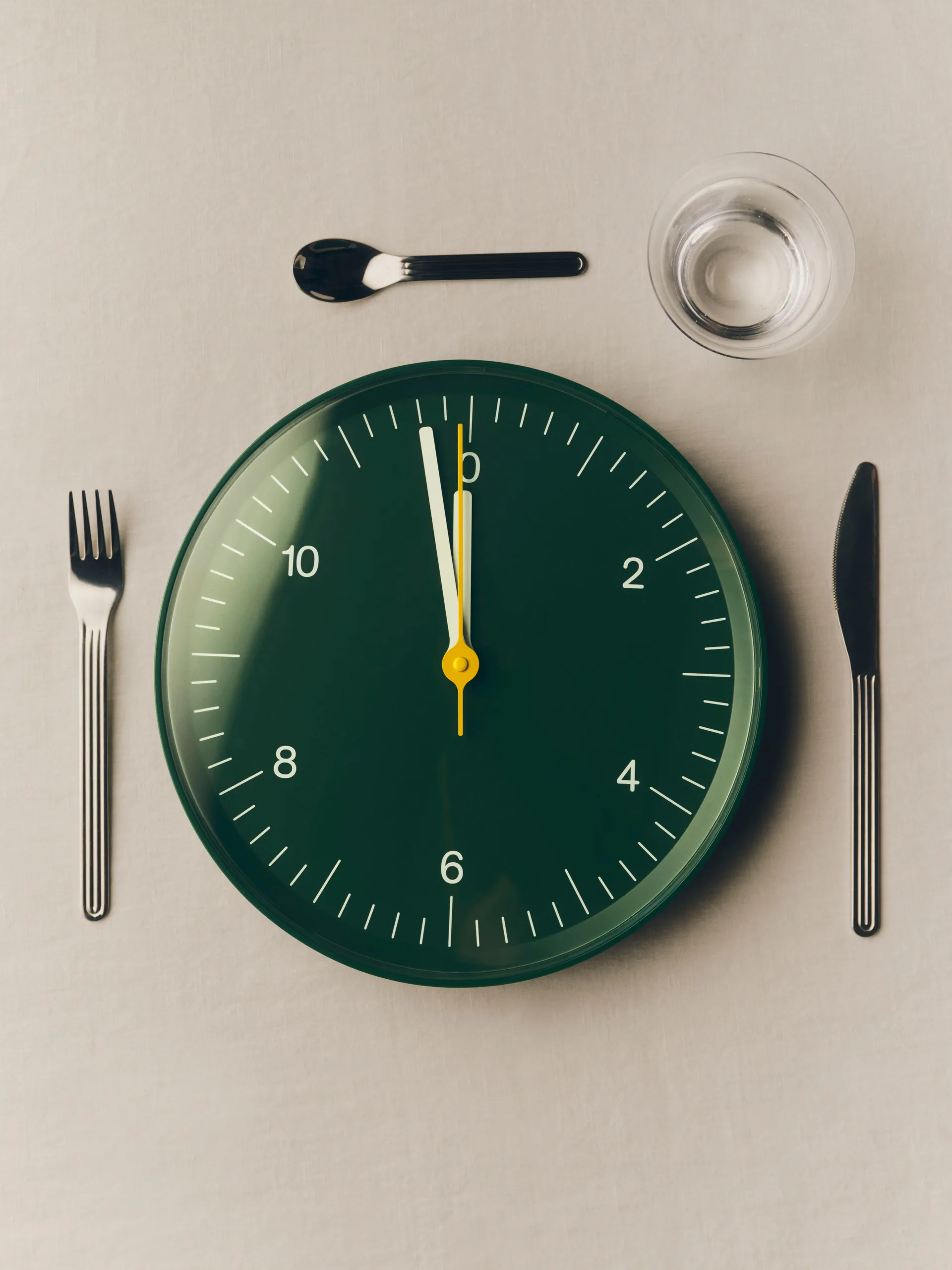 Orologio da parete Wall Clock Ø26,5 cm, Green HAY