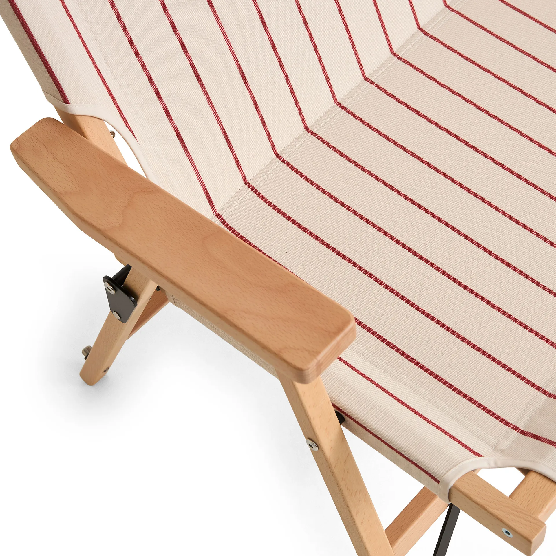 Outdoor Market divano pieghevole, Beige-red, 2 posti HAY
