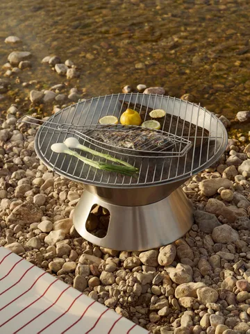 Outdoor Market grill - Acciaio inox, Ø60 cm - HAY