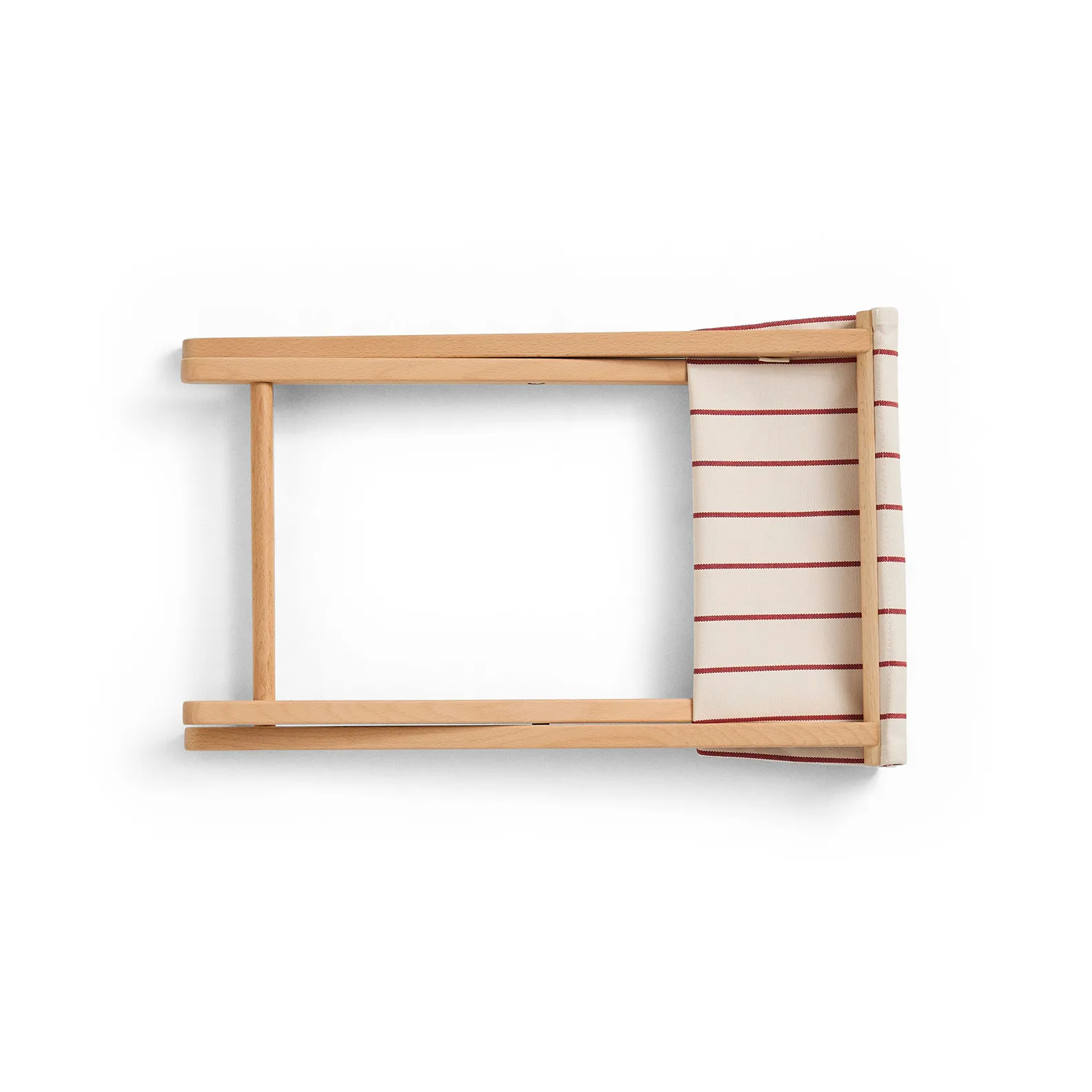 Outdoor Market sgabello pieghevole, Beige-rosso HAY