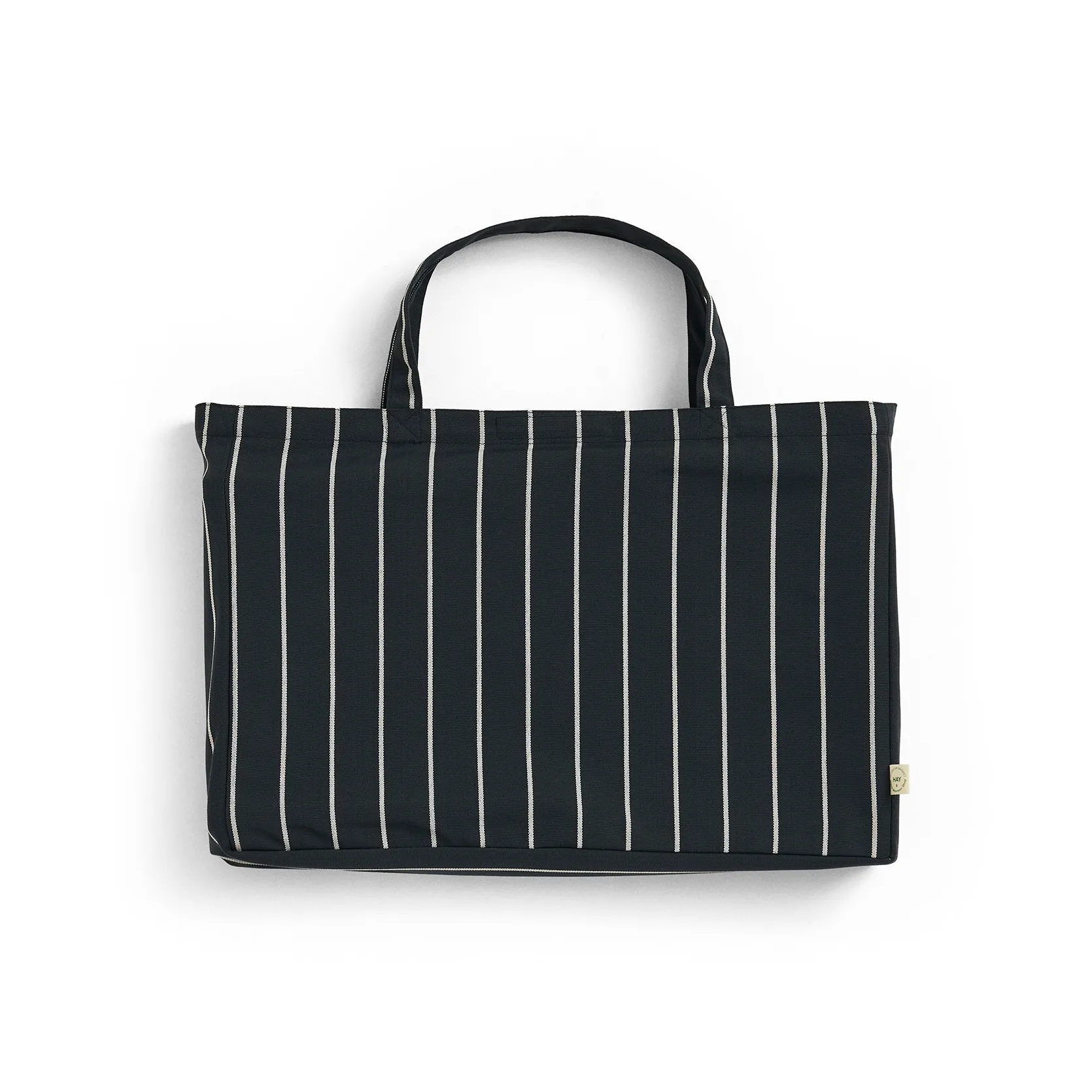 Outdoor Market sgabello pieghevole, Black-beige HAY