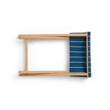 Outdoor Market sgabello pieghevole - Blue-beige - HAY