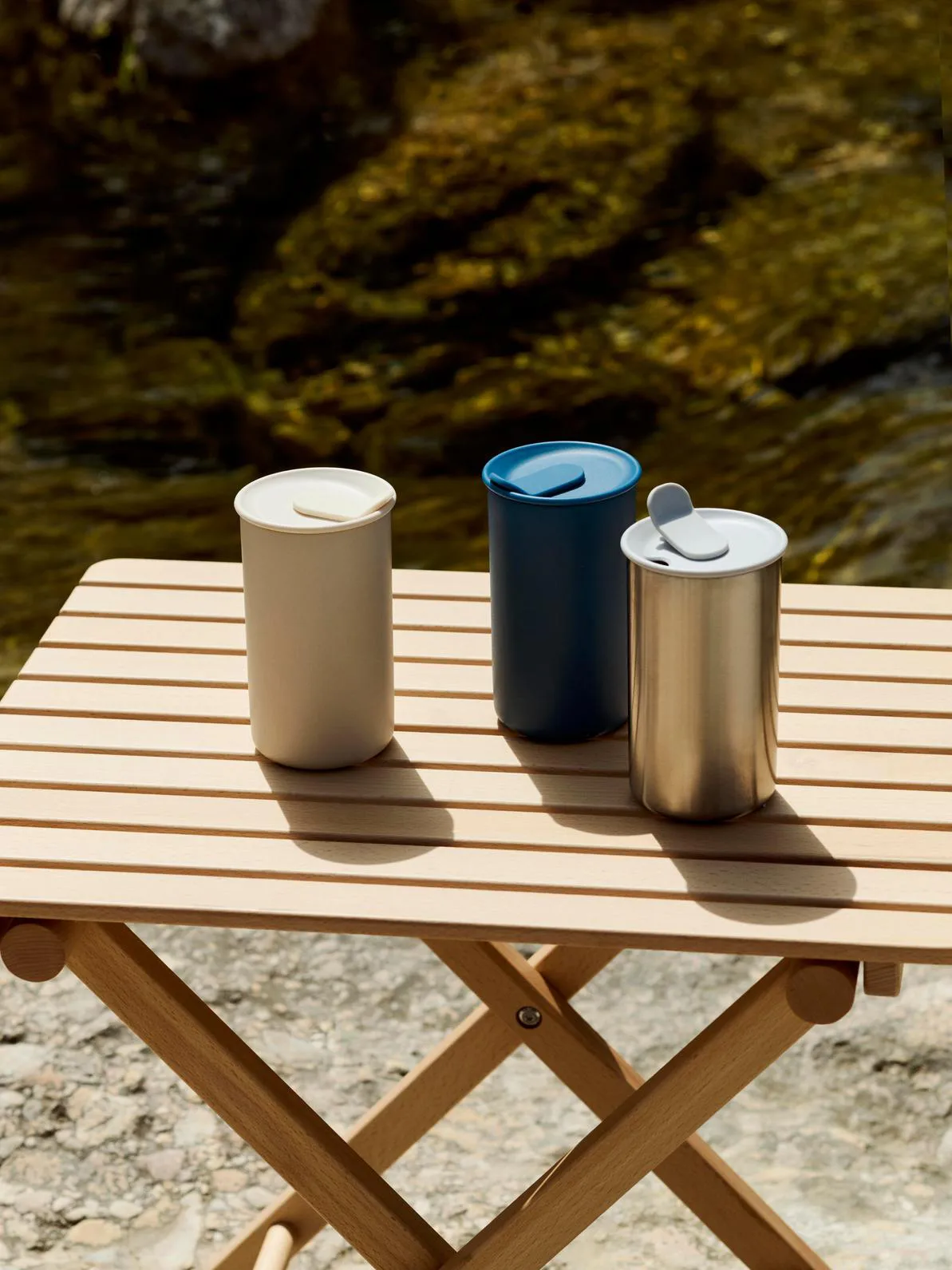 Outdoor Market tavolo pieghevole, Bok, small HAY