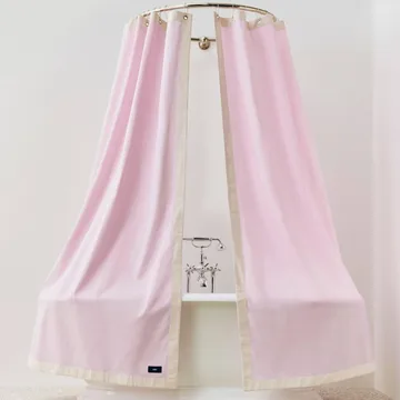 Outline tenda doccia - rosa e crema - HAY