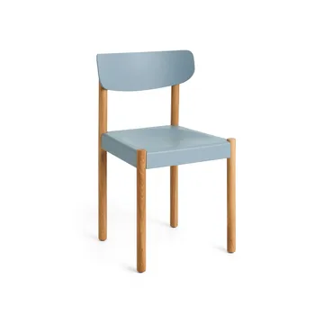 Pack Chair 10 sedia - Rovere oliato-ash blue - HAY