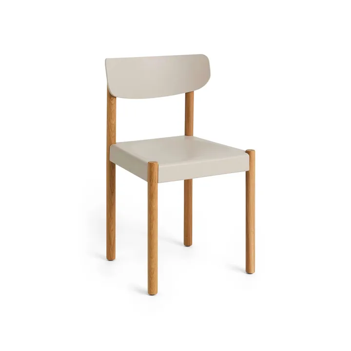 Pack Chair 10 sedia - Rovere oliato-chalk grey - HAY