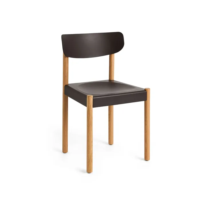 Pack Chair 10 sedia - Rovere oliato-graphite brown - HAY