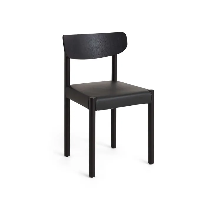 Pack Chair 11 sedia - Iron black rovere-Grano black - HAY
