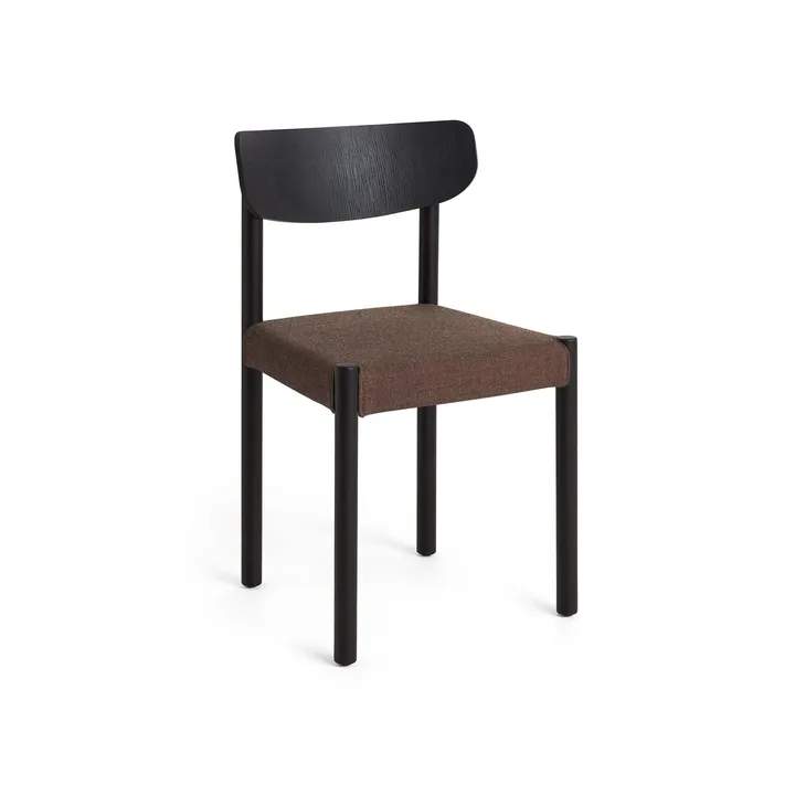 Pack Chair 11 sedia - Iron black rovere-Remix 356 - HAY