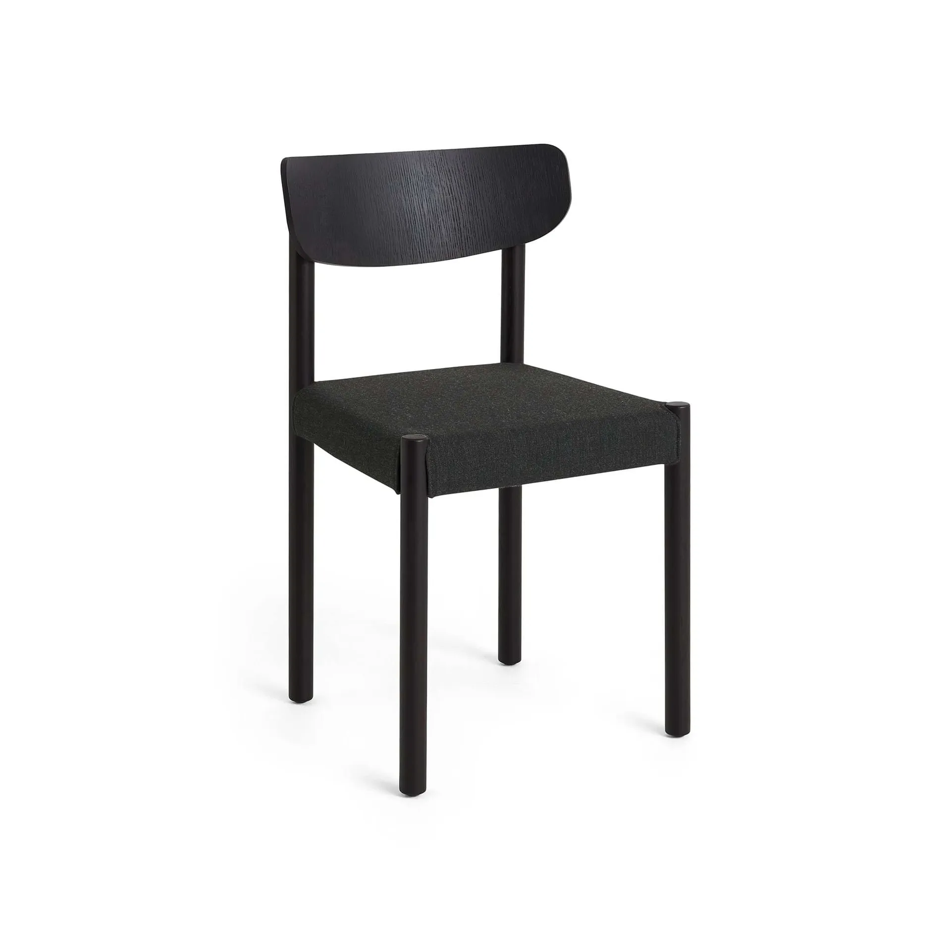 Pack Chair 11 sedia, Iron black rovere-Remix 973 HAY