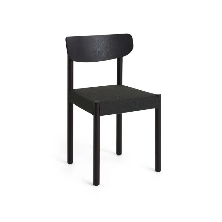 Pack Chair 11 sedia - Iron black rovere-Remix 973 - HAY