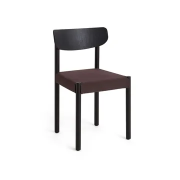 Pack Chair 11 sedia - Iron black rovere-Steelcut 695 - HAY