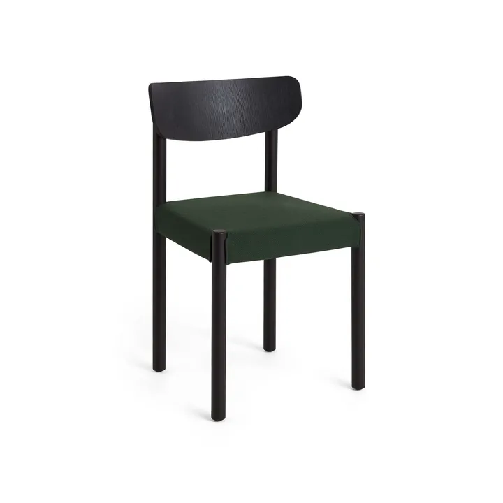 Pack Chair 11 sedia - Iron black rovere-Steelcut 975 - HAY