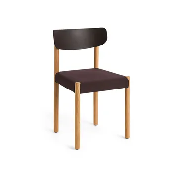 Pack Chair 11 sedia - Rovere oliato-graphite brown-Steelcut 695 - HAY