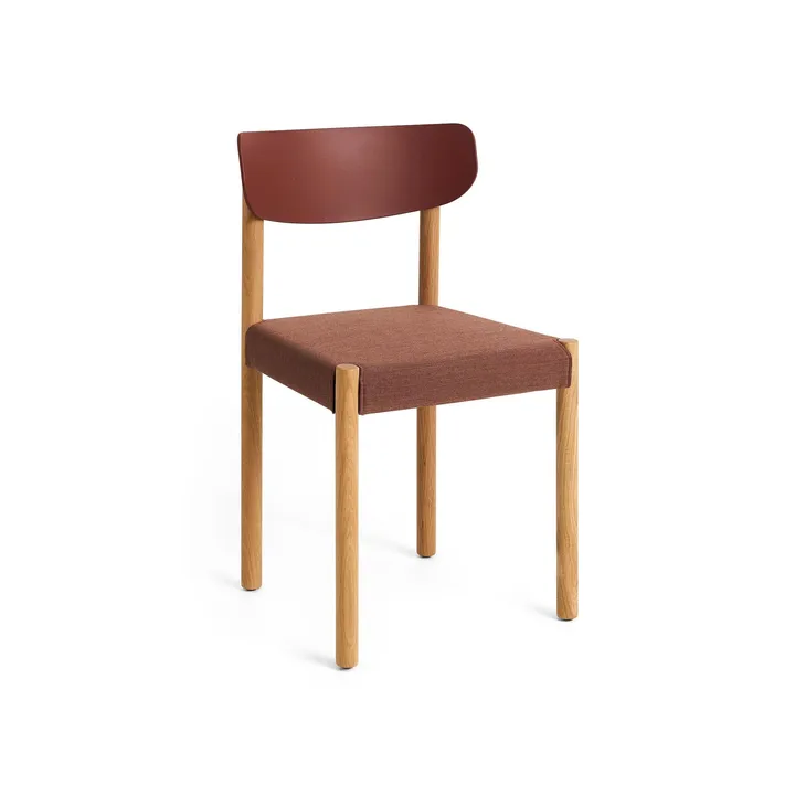 Pack Chair 11 sedia - Rovere oliato-hull red-Remix 346 - HAY