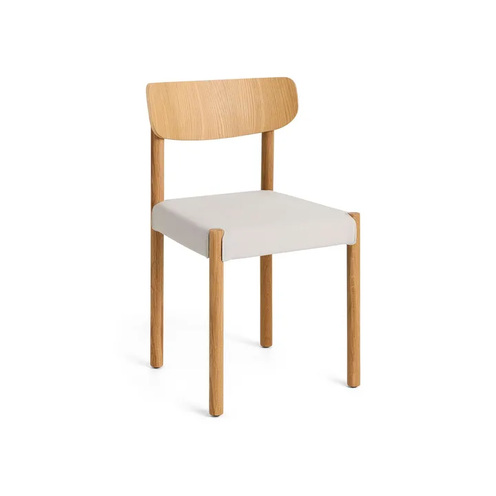 Pack Chair 11 sedia - Rovere oliato-Steelcut 220 - HAY