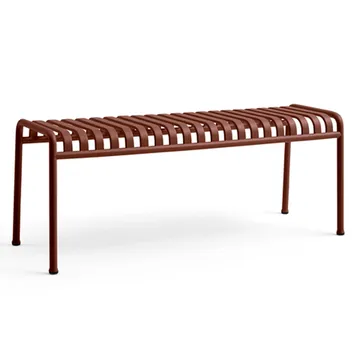 Panca 120x42 cm Palissade - Iron red - HAY