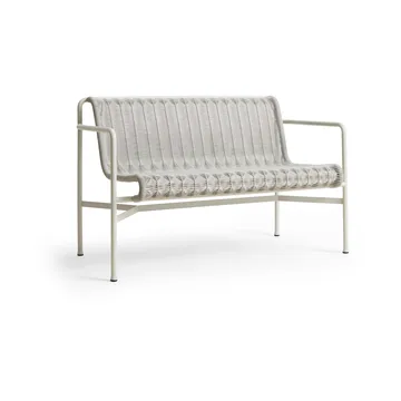 Panca con braccioli Palissade Cord Dining - Sky grey - HAY