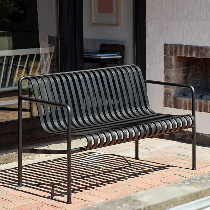 Panca con braccioli Palissade Dining  , Anthracite HAY