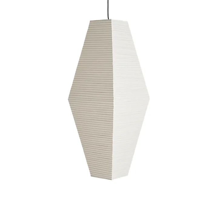 Paper Shade Prism paralume - bianco classico, 40x110 cm - HAY