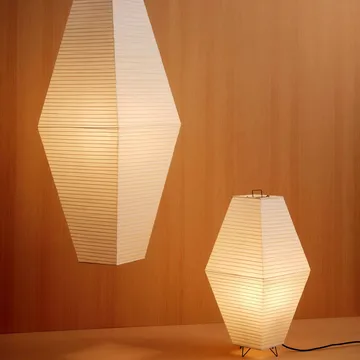 Paper Shade Prism paralume per lampada da terra/da tavolo - bianco classico, 30x66 cm - HAY