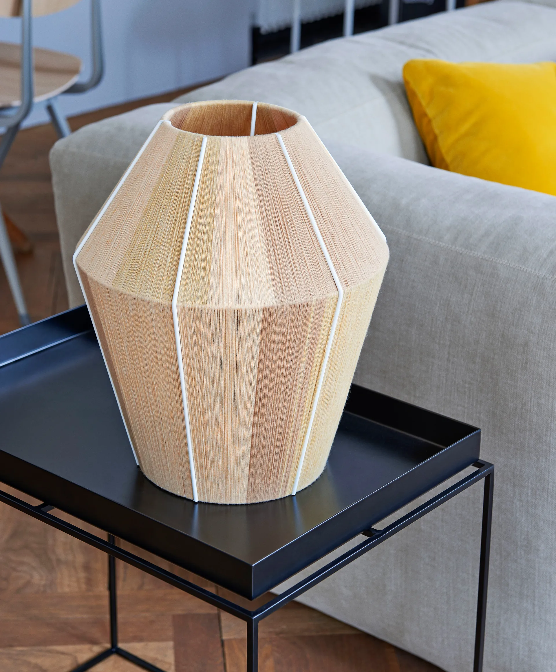 Paralume Bonbon Shade Ø 32 cm, Yellow melange HAY