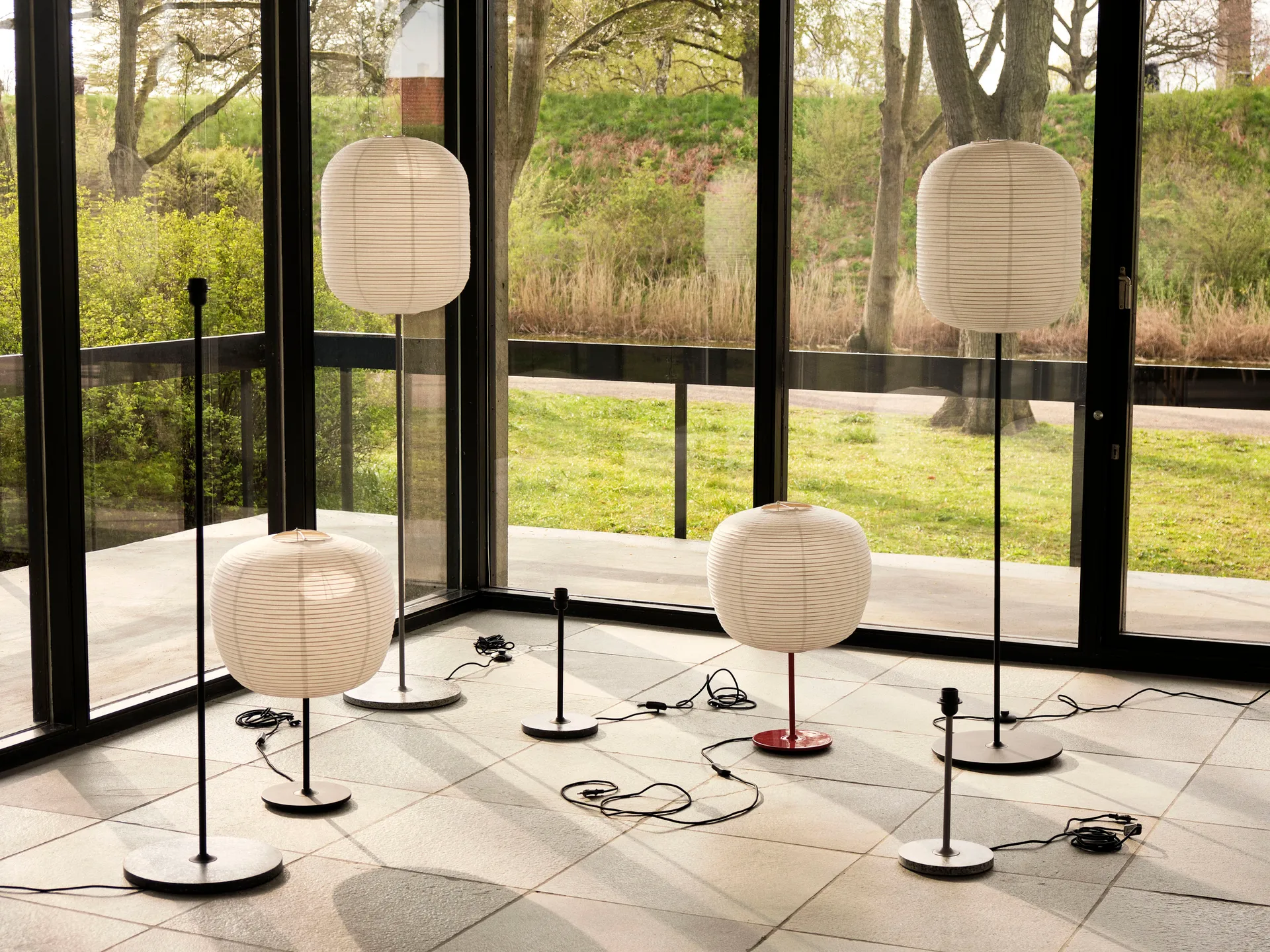 Paralume di carta Common Rice , Oblungo HAY