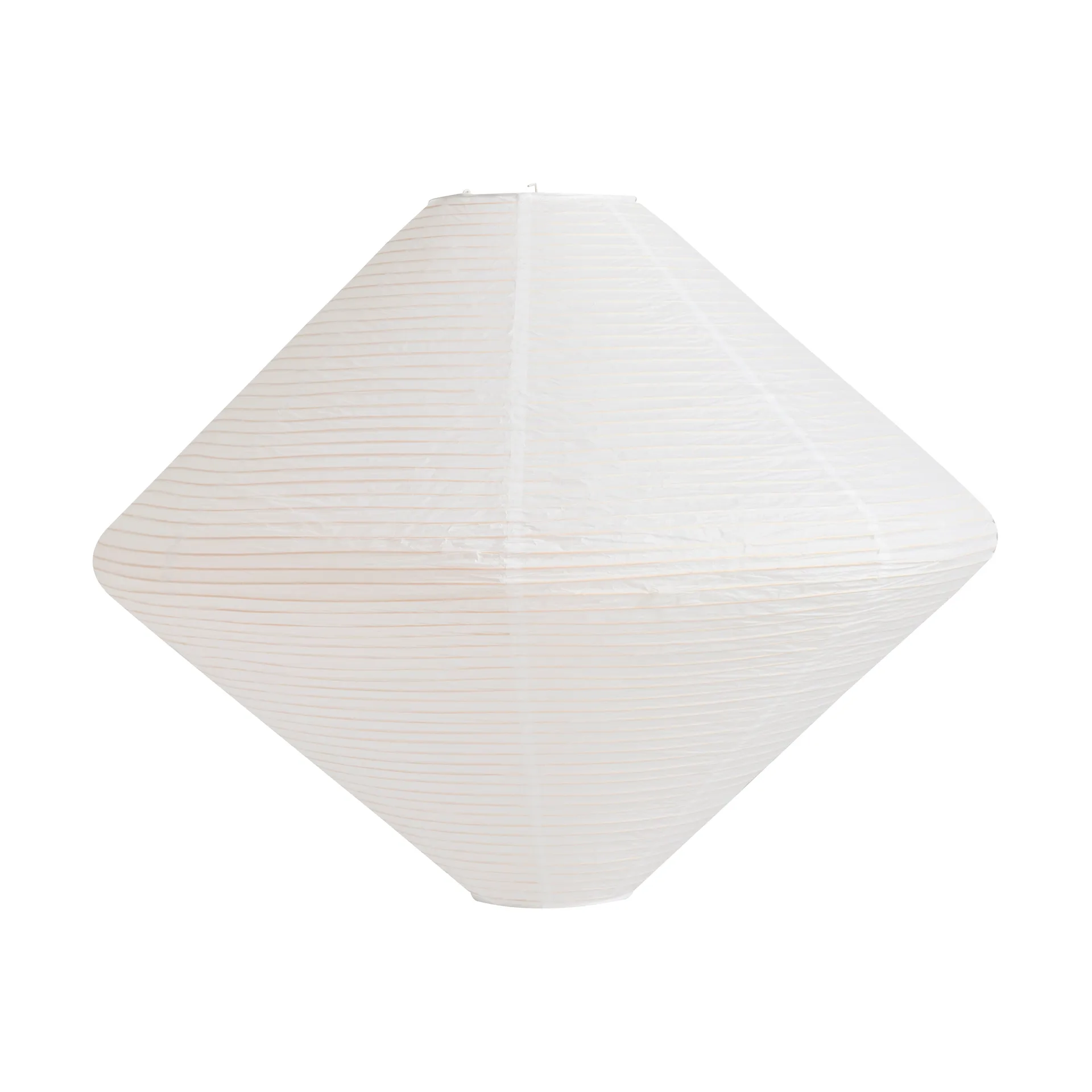 Paralume Paper Shade Diamond, Bianco classico, Ø60 cm HAY