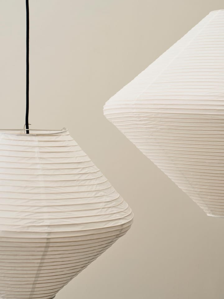 Paralume Paper Shade Diamond, Bianco classico, Ø60 cm HAY