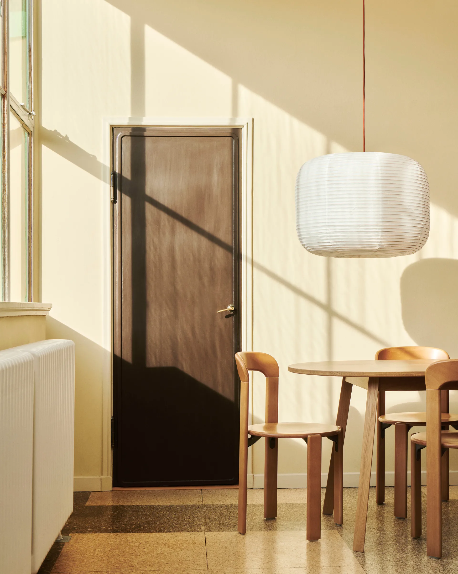 Paralume Paper Shade Donut, Classic white Ø60 HAY