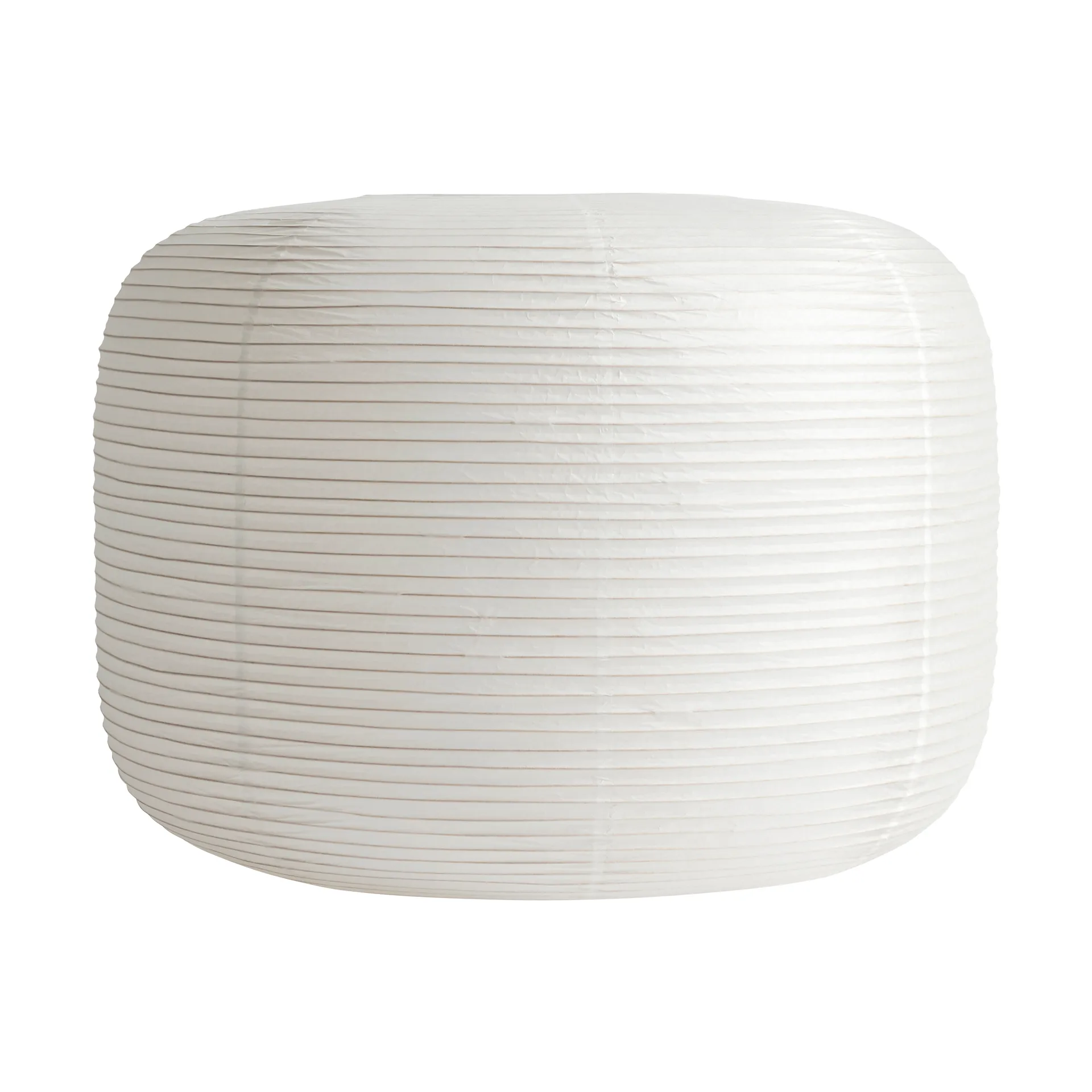 Paralume Paper Shade Donut, Classic white Ø80 HAY