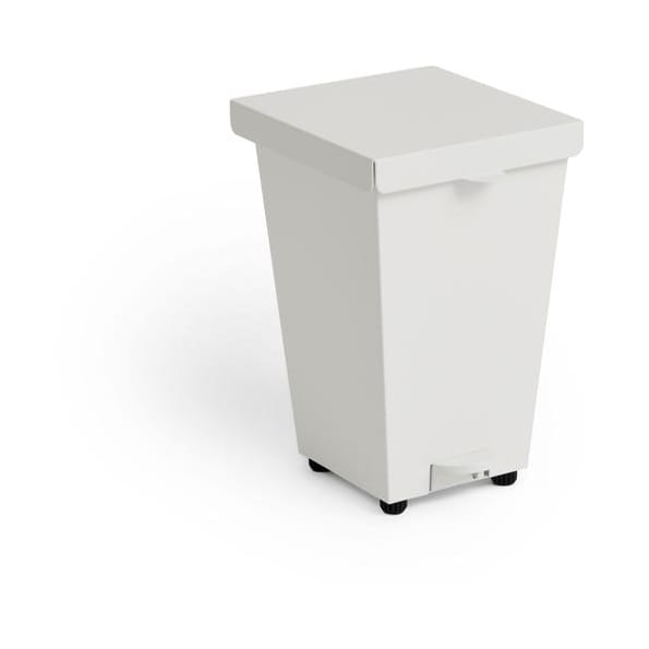 Pattumiera a pedale 8L Loop  - Bianco - HAY