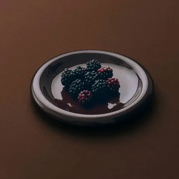 Piatto Barro - Burgundy, Ø18 cm, confezione da 2 - HAY