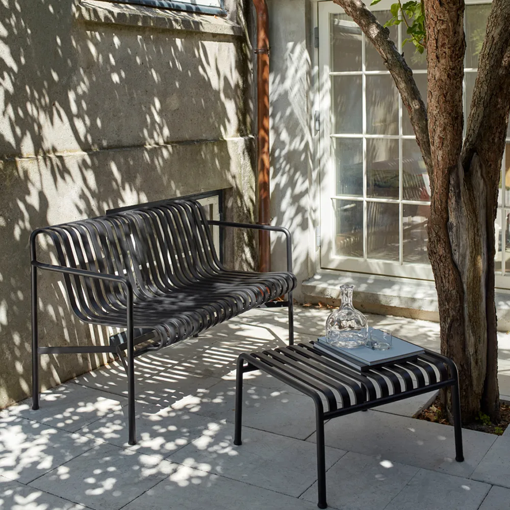 Poggiapiedi Palissade Ottoman, Anthracite HAY